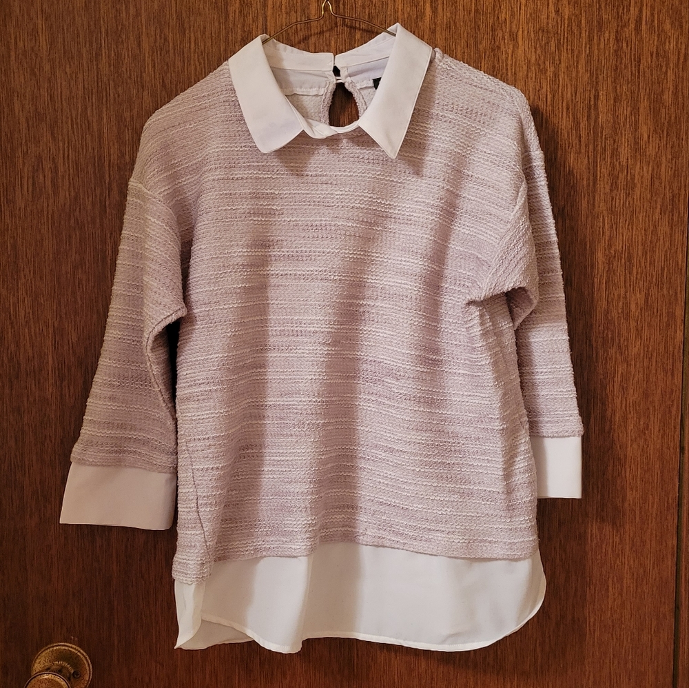 Ann taylor collared sweater
